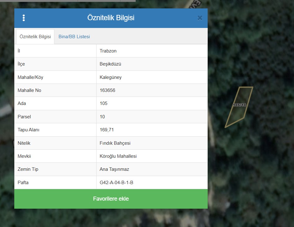 MABEL GAYRİMENKUL/BEŞİKDÜZÜ KALEGÜNEY MAH 3 PARSEL TEK FİYAT